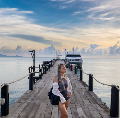 Hotel Near Mae Nam Pier: Coco Palm Beach Resort